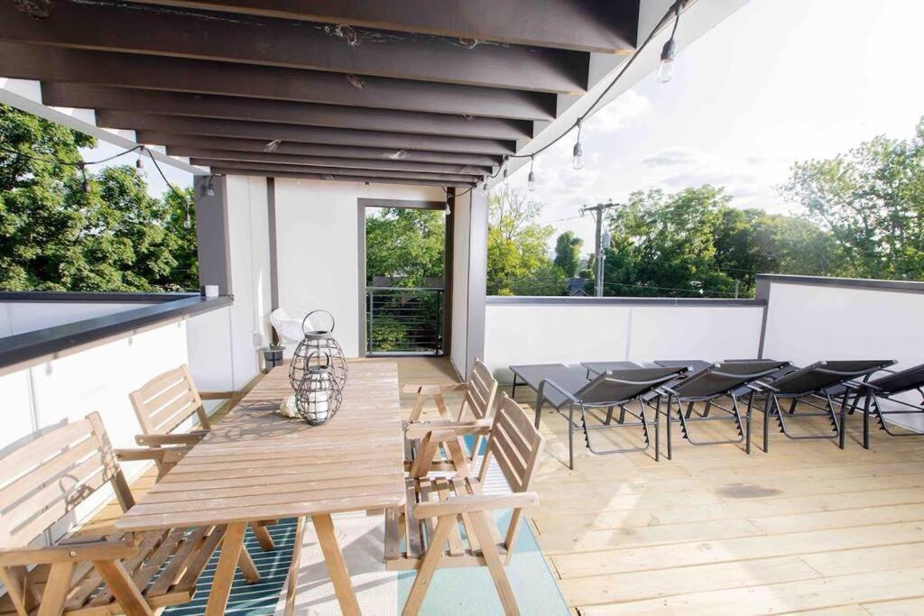 Modern Luxury Rooftop Deck, 3 Mi To Downtown 내슈빌 외부 사진