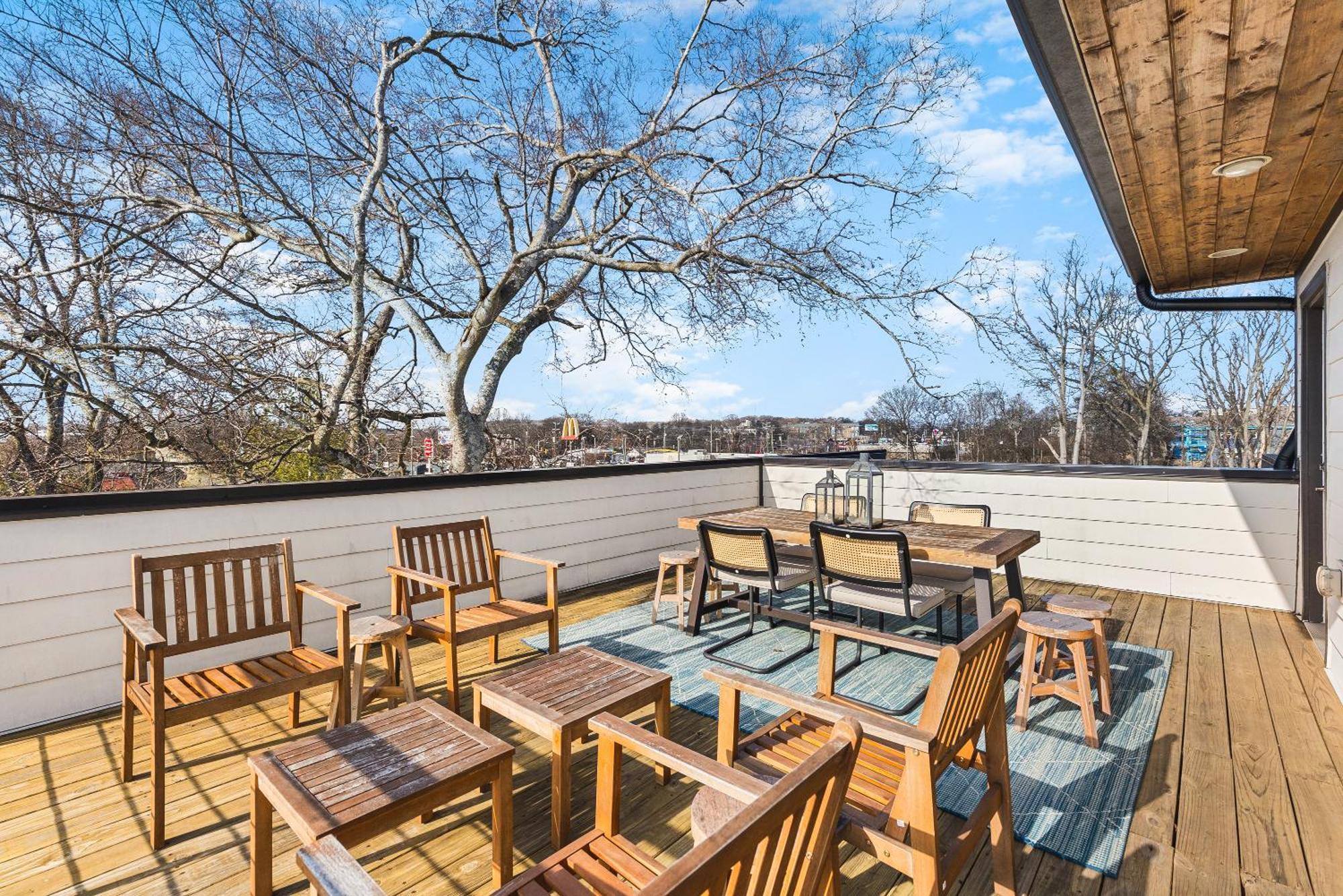 Modern Luxury Rooftop Deck, 3 Mi To Downtown 내슈빌 외부 사진