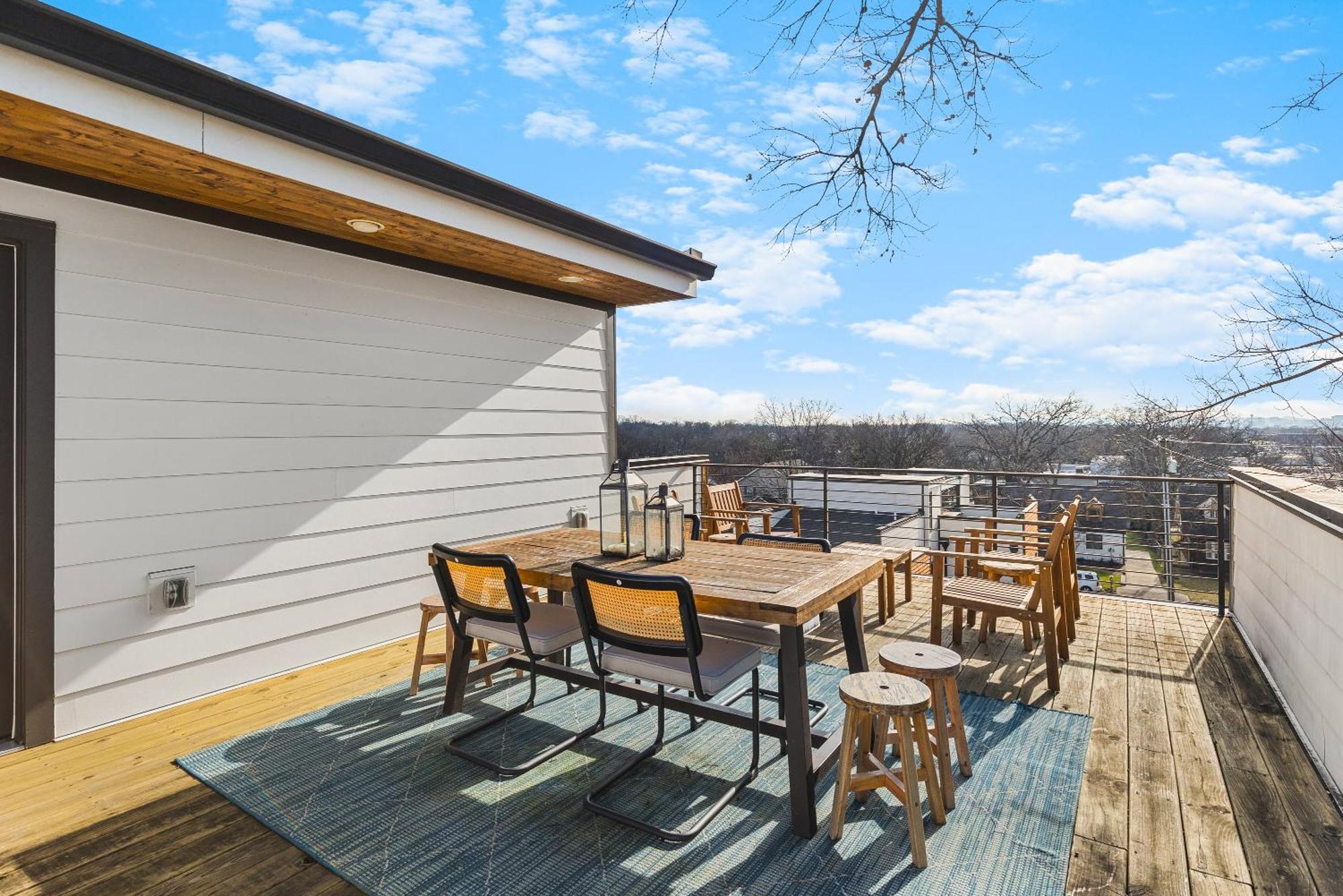 Modern Luxury Rooftop Deck, 3 Mi To Downtown 내슈빌 외부 사진
